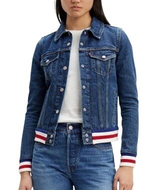 NEW! LEVI'S Womens' Trucker Jean Jacket Small.